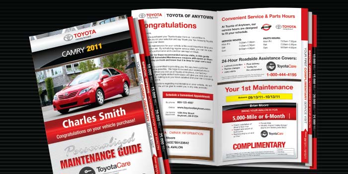 Toyota 8-Page Maintenance Guide